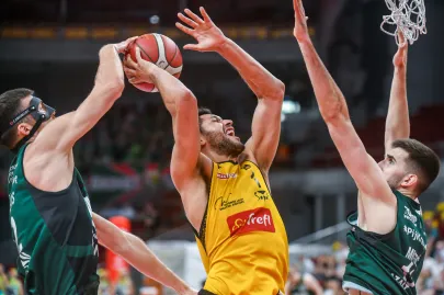 Półfinał play-off Orlen Basket Liga. Trefl Sopot - Śląsk Wrocław