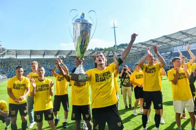34. kolejka Fortuna 1. Ligi Arka Gdynia - GKS Katowice