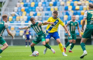 Arka Gdynia - Olimpia Grudziądz 2:2 w ostatnim sparingu przed inauguracją sezonu