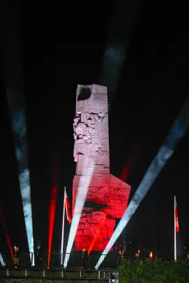 Uroczystości upamiętniające wybuch II wojny światowej na Westerplatte