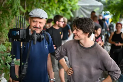 Wielka Warszawska na Hipodromie - plan filmowy 