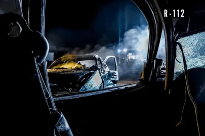 Skutki nocnego karambolu 