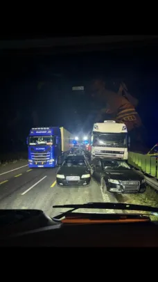 Skutki nocnego karambolu 