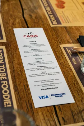 Restaurant Week w Restauracji CANIS