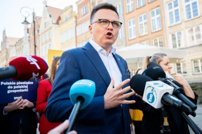 Wizyta Marszałka Sejmu - Kandydata na Prezydenta - Szymona Hołowni w Gdańsku