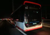 Skutki wypadku na S7