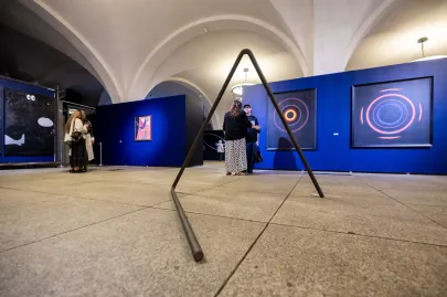 Wernisaż wystawy "Sphers". Fangor - Heweliusz