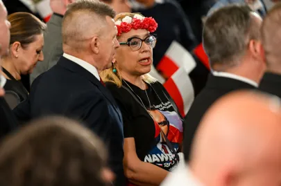 Wieczór wyborczy Karola Nawrockiego w Gdańsku