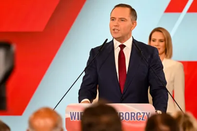 Wieczór wyborczy Karola Nawrockiego w Gdańsku