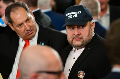 Wieczór wyborczy Karola Nawrockiego w Gdańsku