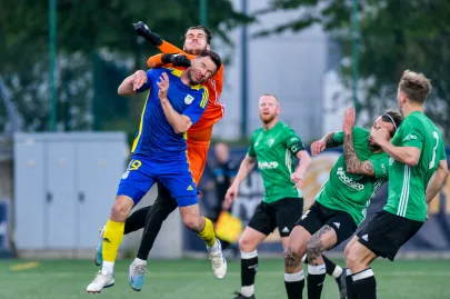 Półfinał Pomorskiego Pucharu Polski. Arka II Gdynia 5:2 Jaguar Gdańsk