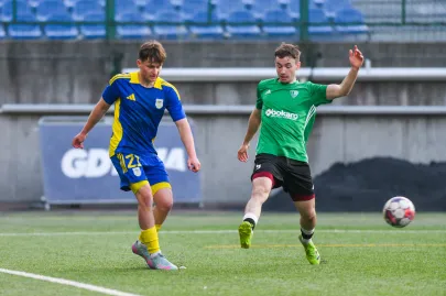 Półfinał Pomorskiego Pucharu Polski. Arka II Gdynia 5:2 Jaguar Gdańsk