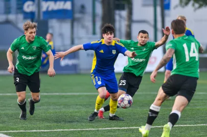 Półfinał Pomorskiego Pucharu Polski. Arka II Gdynia 5:2 Jaguar Gdańsk
