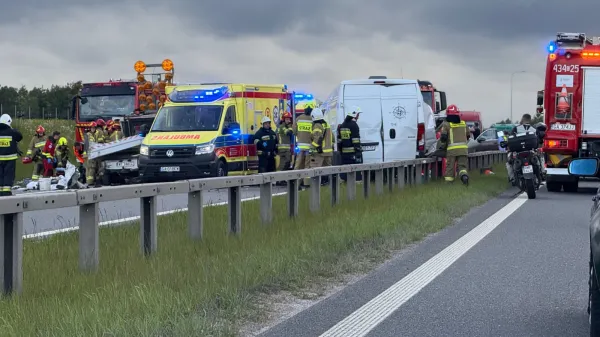 Wypadek na Trasie Kaszubskiej. Jedna osoba nie żyje