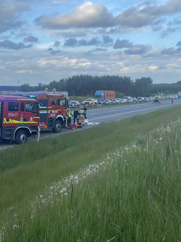 Kaszubska w stronę Gdańska wypadek 19:20
