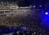 Pelna Ergo Arena przed Scorpions