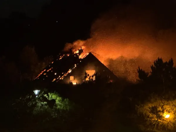 Pożar pustostanu na Przemyskiej