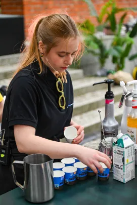  Otwarcie kawiarni Green Caffè Nero