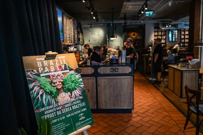  Otwarcie kawiarni Green Caffè Nero