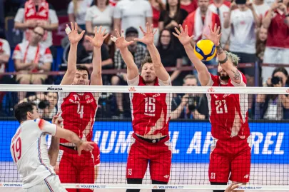 Mecz Polska - Francja w Lidze Narodów w siatkówce