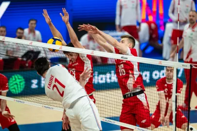 Mecz Polska - Francja w Lidze Narodów w siatkówce