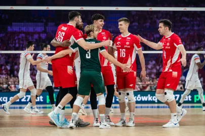 Mecz Polska - Francja w Lidze Narodów w siatkówce