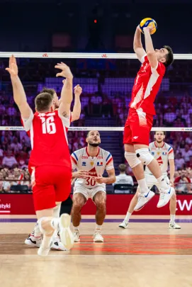 Mecz Polska - Francja w Lidze Narodów w siatkówce