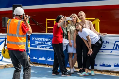 Wodowanie w stoczni Karstensen