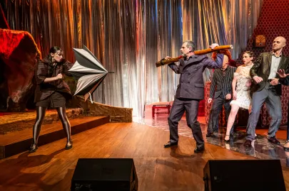 Próba medialna Pchła Szachrajka w Teatrze Wybrzeże 