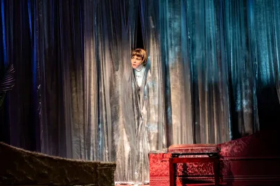 Próba medialna Pchła Szachrajka w Teatrze Wybrzeże 