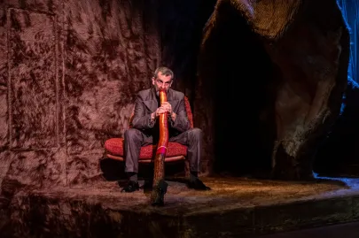 Próba medialna Pchła Szachrajka w Teatrze Wybrzeże 