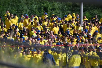 Kibice Lechii Gdańsk i Arki Gdynia w drodze na derby Trójmiasta