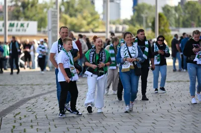 Kibice Lechii Gdańsk i Arki Gdynia w drodze na derby Trójmiasta