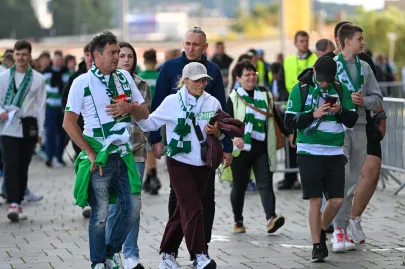 Kibice Lechii Gdańsk i Arki Gdynia w drodze na derby Trójmiasta
