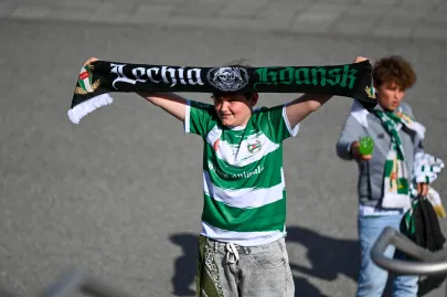 Kibice Lechii Gdańsk i Arki Gdynia w drodze na derby Trójmiasta