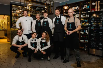 Sekretny stół kolacja degustacyjna (w Restauracja Fisherman)