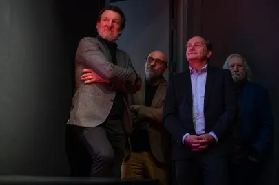 Uroczyste wręczenie statuetki Arcymistrza Kina Markowi Koterskiemu
