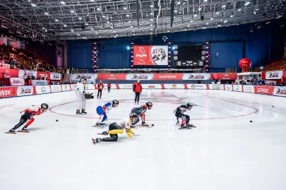 ISU Short Track World Tour Gdańsk w Hali Olivia w Gdańsku