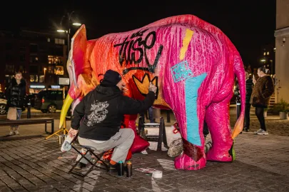 Otwarcie PaTaThai x TUSE live art