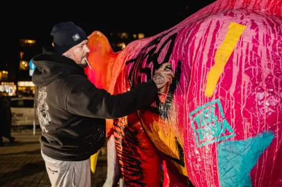 Otwarcie PaTaThai x TUSE live art