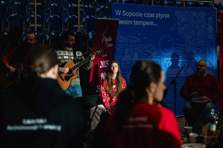 Wigilia dla potrzebujących w Sopcie