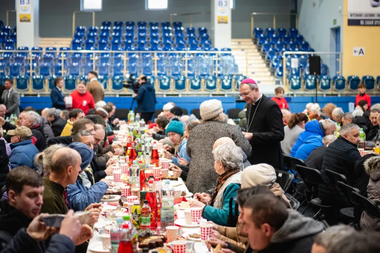 Wigilia dla potrzebujących w Sopcie
