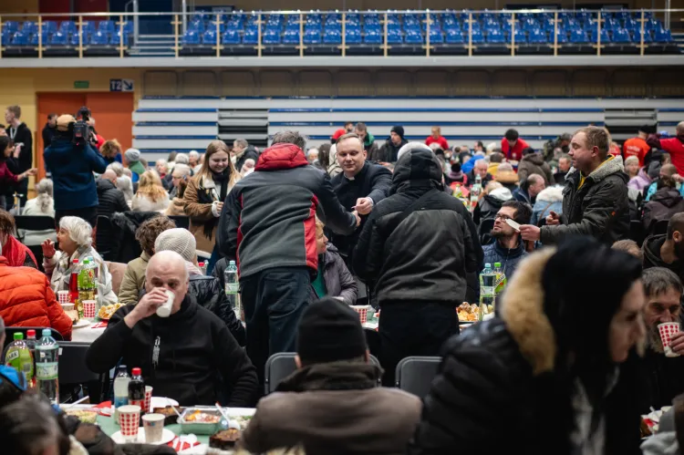 Wigilia dla potrzebujących w Sopcie