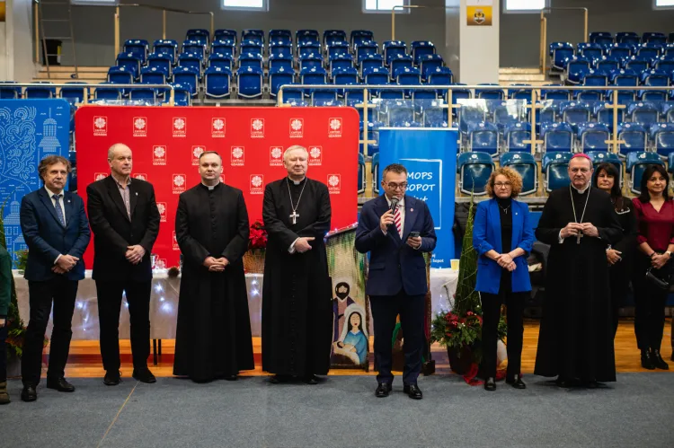 Wigilia dla potrzebujących w Sopcie