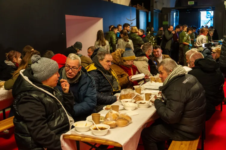 Wigilia dla potrzebujących w Gdańsku