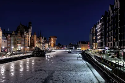 mroźny Gdańsk