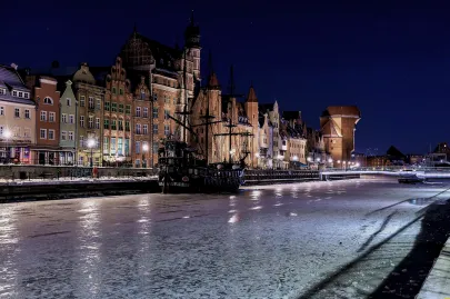 mroźny Gdańsk