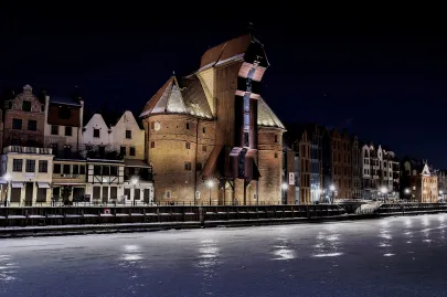 mroźny Gdańsk