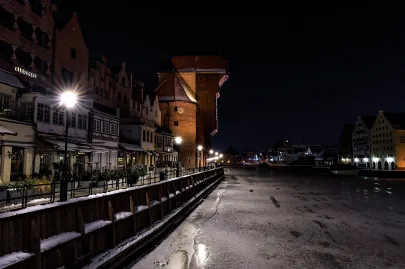 mroźny Gdańsk