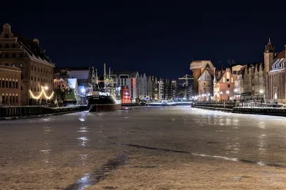 mroźny Gdańsk
